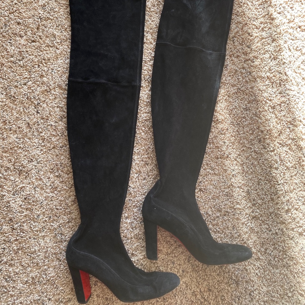 Kiss Me Gena 85 Over the Knee Louboutin Boots